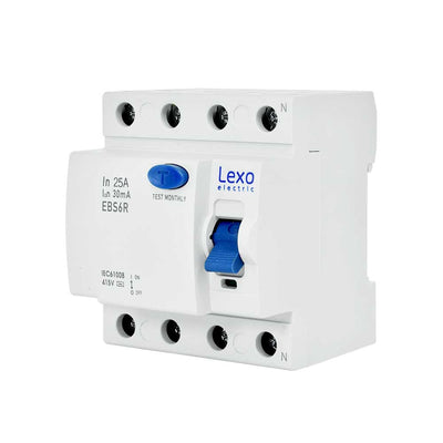 Interruptor diferencial 4X25A 30mA  tipo AC