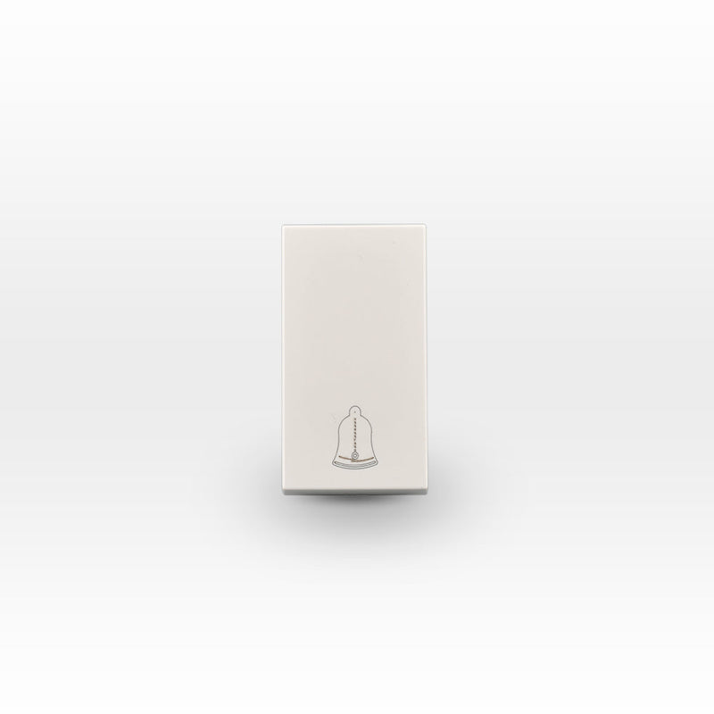 Módulo pulsador timbre 10A 250V beige