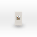 Módulo conector RJ11 telefónico beige - Miniatura 1