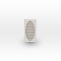 Módulo zumbador 80dB 250V 50Hz beige - Miniatura 1