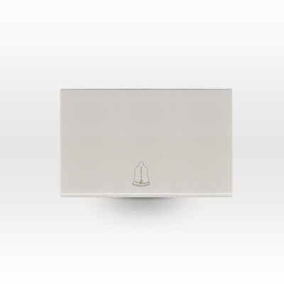 Módulo interruptor pulsador timbre teclón 73mm 10A 250V beige