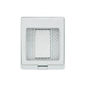Contenedor IP55 con interruptor simple (9/12) 10A 250V, blanco - Miniatura 1