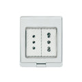 Contenedor IP55 con toma corriente doble 10A más 10/16A 250V, blanco - Miniatura 1