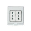 Contenedor IP55 con toma corriente doble 10/16A 250V, blanco - Miniatura 1