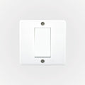 Casquete IP20 con interruptor simple (9/12) 10A 250V, blanco - Miniatura 1
