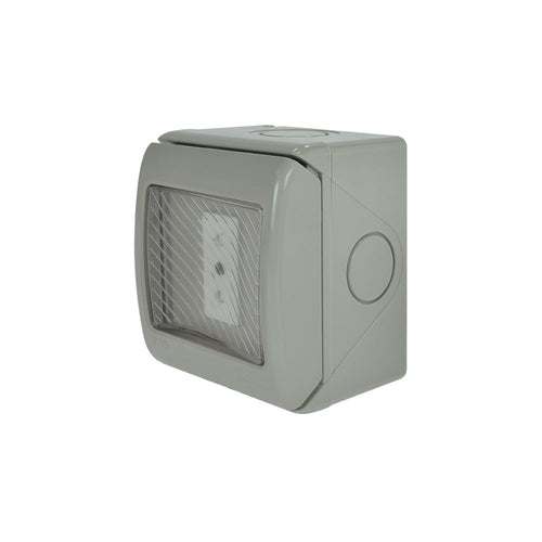 Casquete HYDROBOX toma de corriente simple 10A