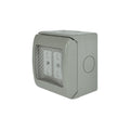 Casquete HYDROBOX toma de corriente doble  10/16A - Miniatura 1