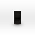 Módulo zumbador 80dB 250V 50Hz café - Miniatura 1