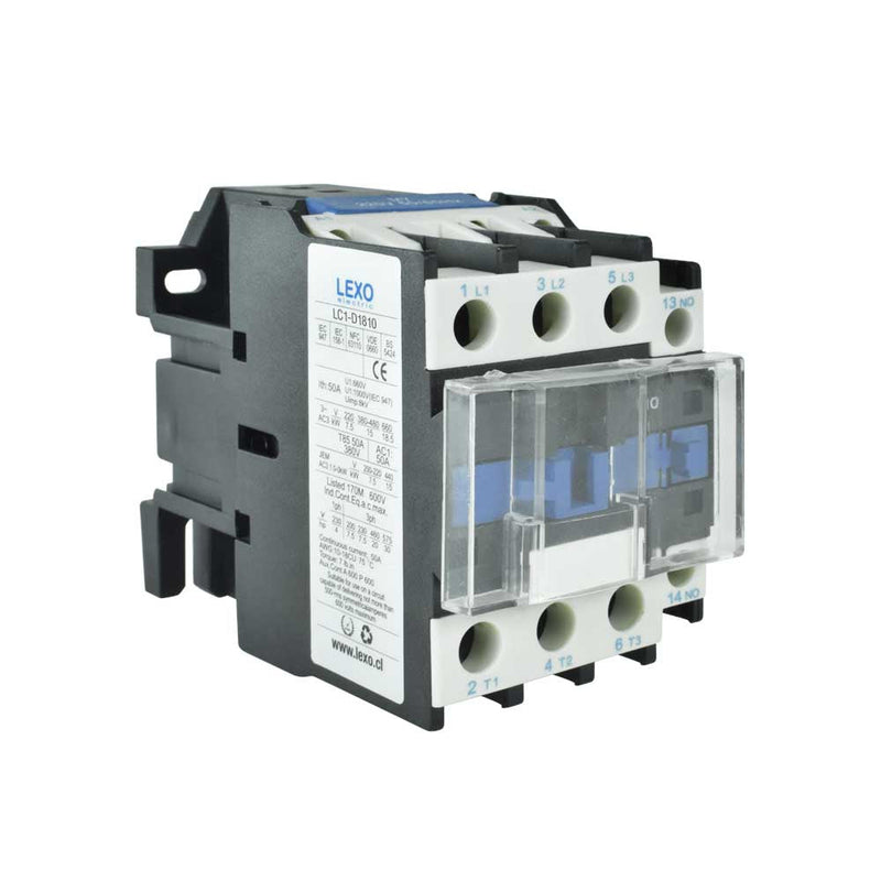 Contactor 18A, 1NO, IP20