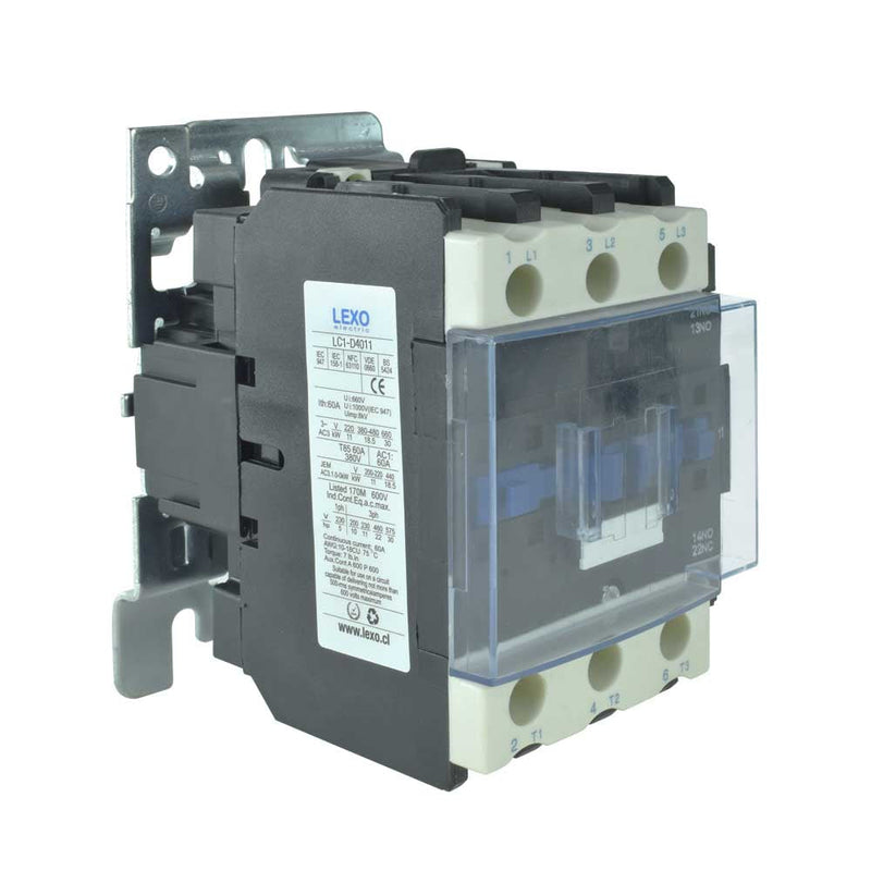 Contactor 40A, 1NO+1NC, IP20