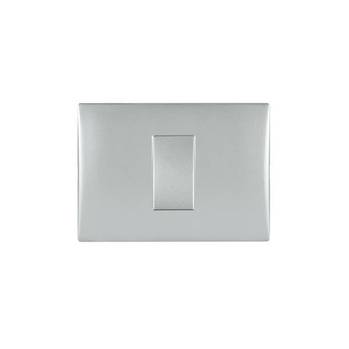Interruptor andes simple 9/12 10A 250V SILVER armado