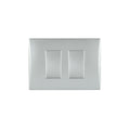 Interruptor andes simple 9/1510A 250V SILVER armado - Miniatura 1