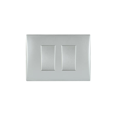 Interruptor andes simple 9/1510A 250V SILVER armado