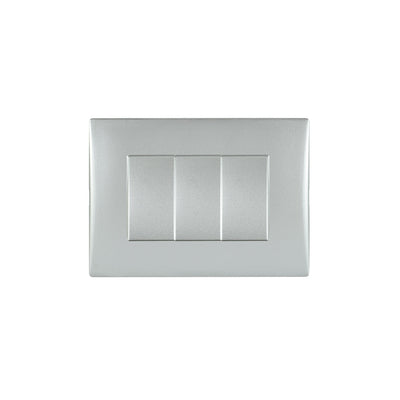 Interruptor andes simple 9/32 10A 250V SILVER armado