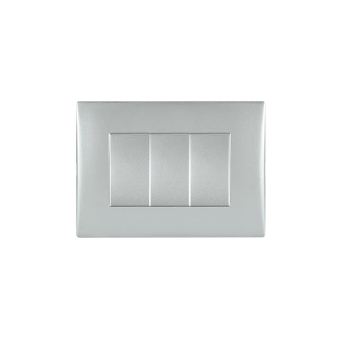 Interruptor andes simple 9/32 10A 250V SILVER armado