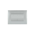 Interruptor andes pulsador timbre teclón 73mm 10A 250V SILVER armado - Miniatura 1