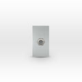 Módulo toma TV coaxial tipo F andes SILVER - Miniatura 1