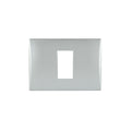 Placa 1 módulo andes color SILVER más soporte - Miniatura 1