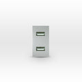 Módulo USB 5V C.C. 1100MA andes SILVER - Miniatura 1