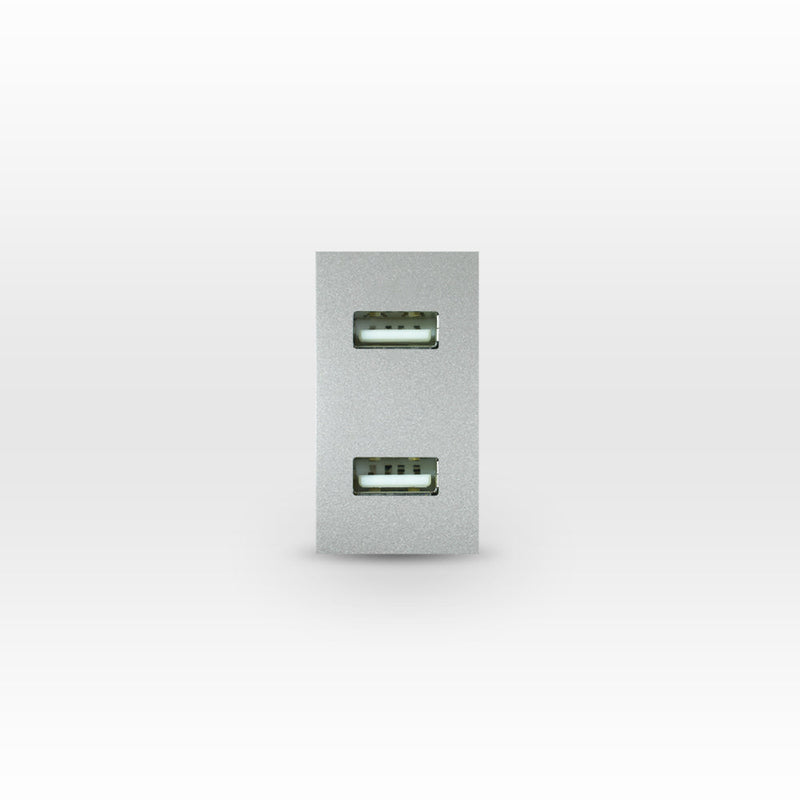 Módulo USB 5V C.C. 1100MA andes SILVER