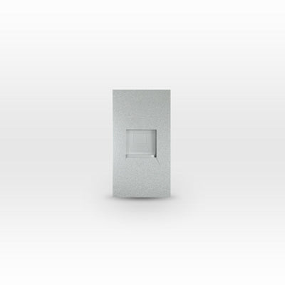 Módulo conector RJ45 CAT 6 andes SILVER