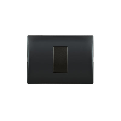 Interruptor andes simple 9/12 10A 250V BLACK armado
