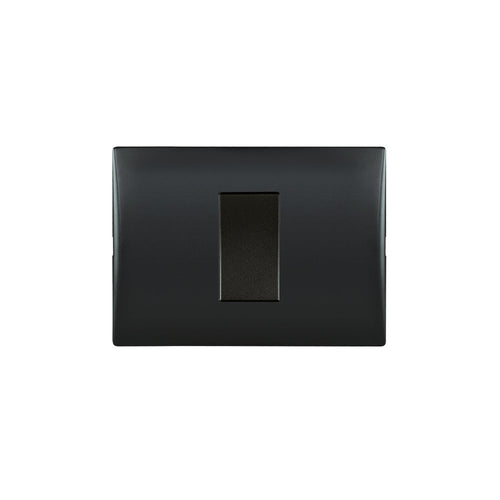 Interruptor andes simple 9/24 10A 250V BLACK armado