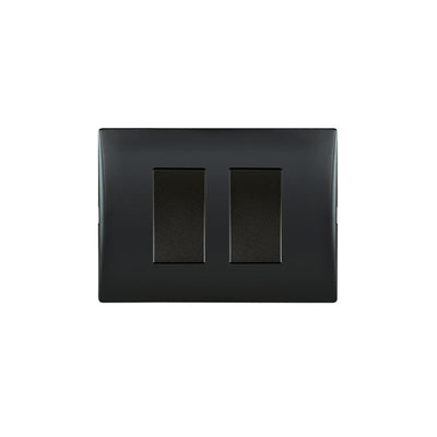 Interruptor andes simple 9/1510A 250V BLACK armado