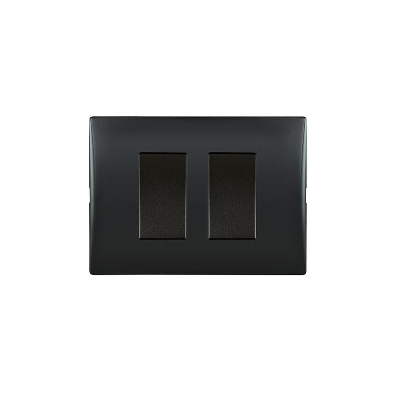 Interruptor andes simple 9/1510A 250V BLACK armado
