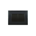 Interruptor andes 9/15 modulo doble BLACK armado - Miniatura 1