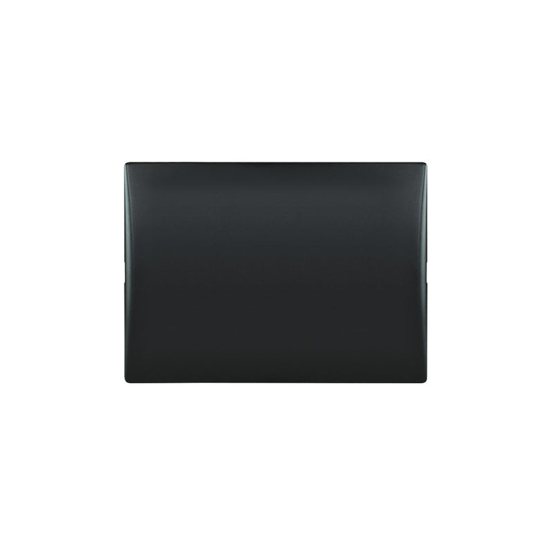 Placa ciega andes color BLACK más soporte