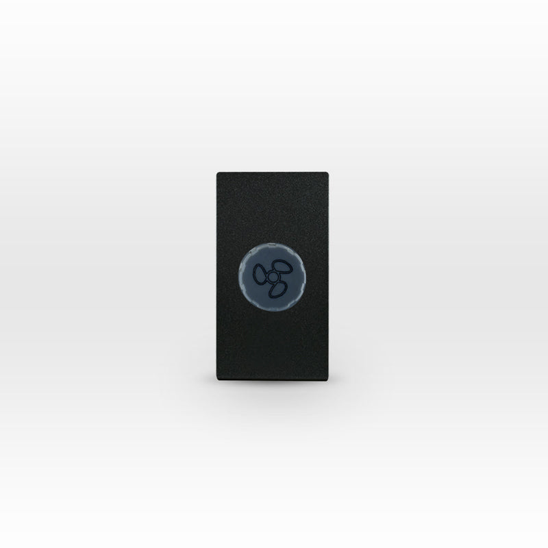 Módulo dimmer con perilla 300W 127-220V andes BLACK