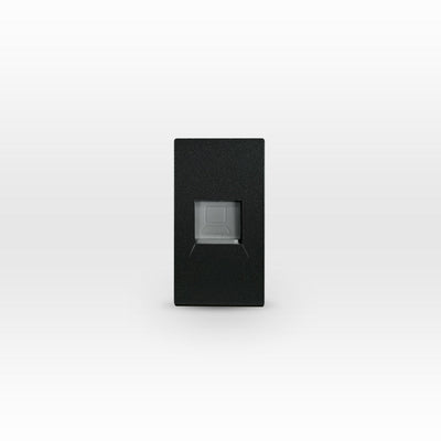 Módulo conector RJ45 CAT 6 andes BLACK