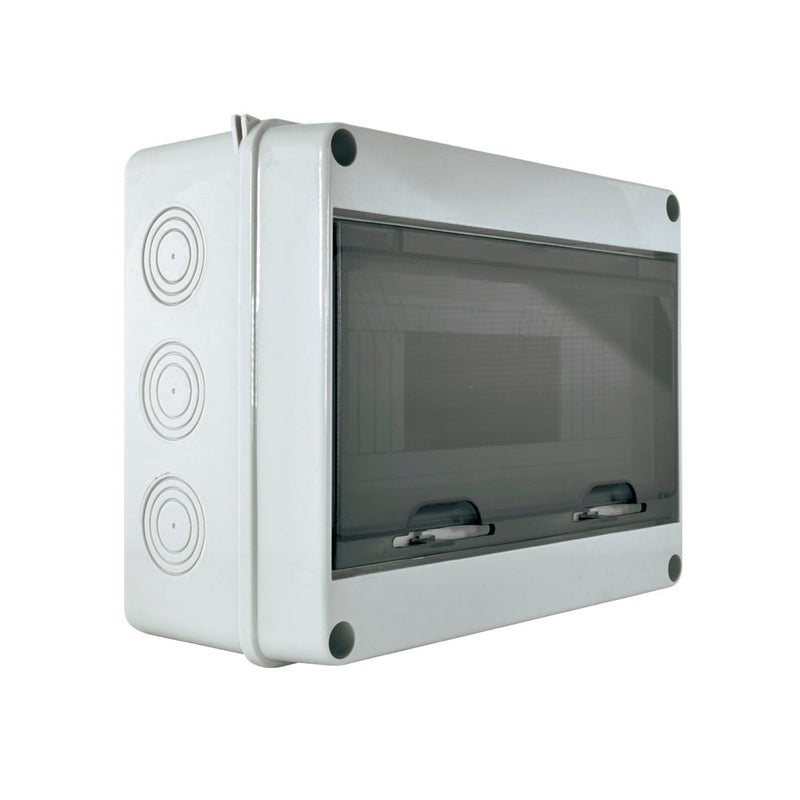 Tablero exterior sobrepuesto 12P estanco IP65 LWHT 12 polos