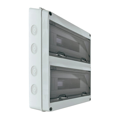 Tablero exterior sobrepuesto 24P estanco IP65 LWHT 24 polos