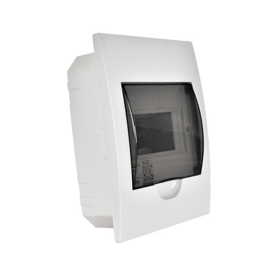 Tablero empotrado 6P IP41 tapa color humo libre de halógenos LWDF