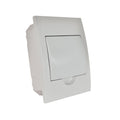 Tablero empotrado 6P IP41 tapa color blanco libre de halógenos LWDF - Miniatura 1