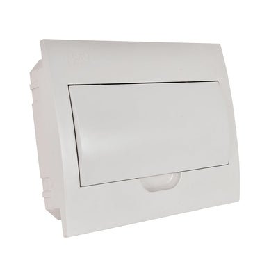 Tablero empotrado 12P IP41 tapa color blanco libre de halógenos LWDF