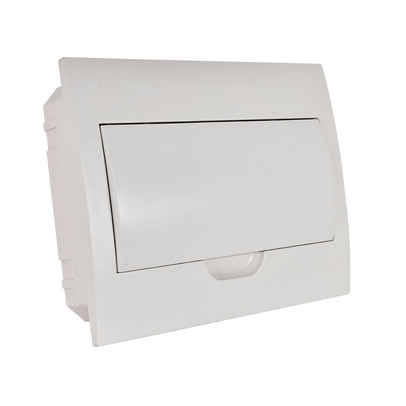 Tablero empotrado 12P IP41 tapa color blanco libre de halógenos LWDF