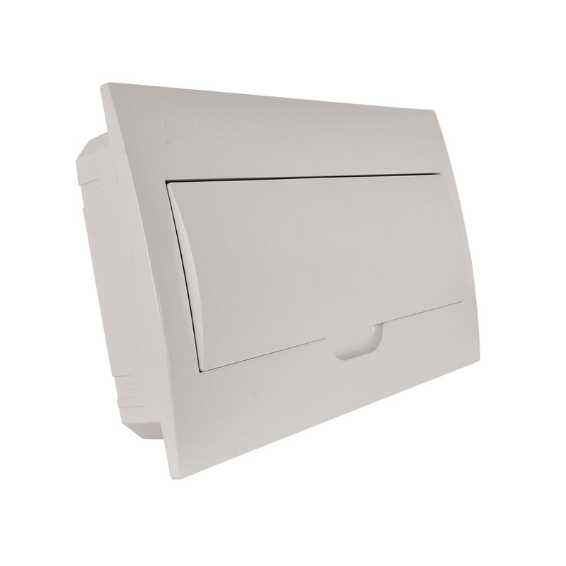 Tablero empotrado 18P IP41 tapa color blanco libre de halógenos LWDF