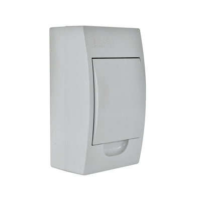 Tablero sobrepuesto 4P IP41 tapa color blanco libre de halógenos LWDS