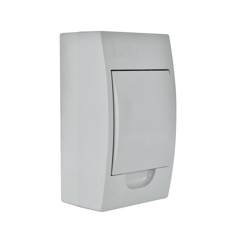 Tablero sobrepuesto 4P IP41 tapa color blanco libre de halógenos LWDS