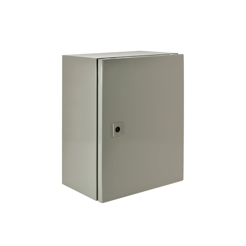 Gabinete metálico IP65, 1 puerta, 250x200x150mm.