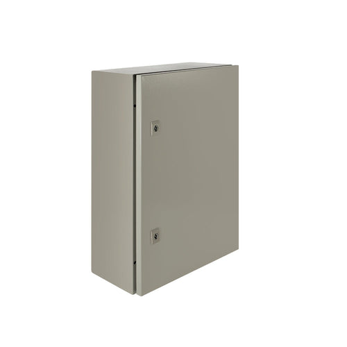 Gabinete metálico IP65, 2 puertas, 500x400x200mm.