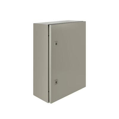 Gabinete metálico IP65, 2 puertas, 600x400x200mm.