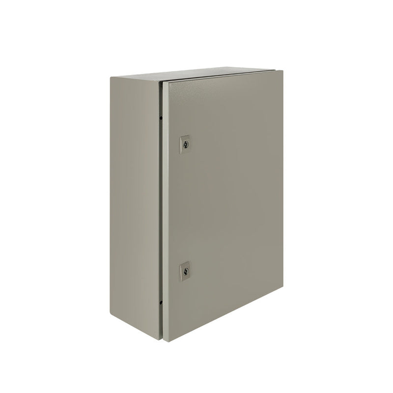 Gabinete metálico IP65, 2 puertas, 600x400x200mm.