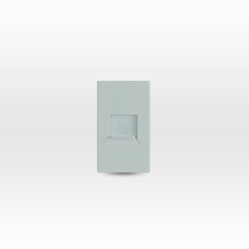 Módulo conector RJ45 CAT 6 beige