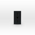 Módulo toma de corriente 2P+T 10A/16A 250V grafito - Miniatura 1