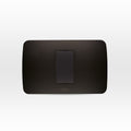 Interruptor simple 9/12 10A 250V grafito armado - Miniatura 1