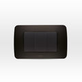 Interruptor triple 9/32 10A 250V grafito armado - Miniatura 1